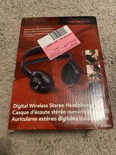 Rocketfish Digital Wireless Extended Range Stereo Headphones RF-WHP01 