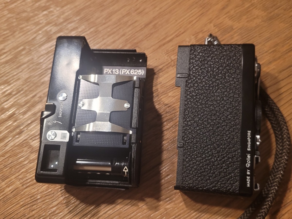 Appareil Photo Rollei 35 Compact 35mm, Objectif Tessar 40mm F/3.5, Noir, Avec Pochette
