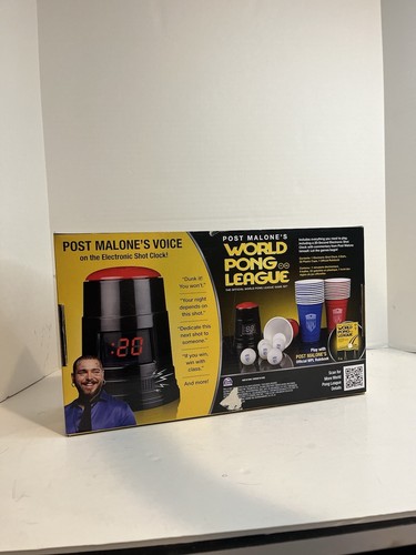 Post Malone World Pong League Beer Pong Drinking Game for Bachelor Party Outd... - Picture 2 of 13