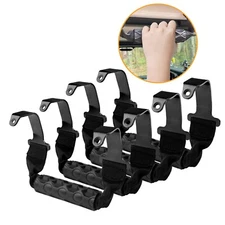 Roll Bar Grab Handles Grip Handles Fits 2018-2023 Jeep Wrangler Gladiator JL JT