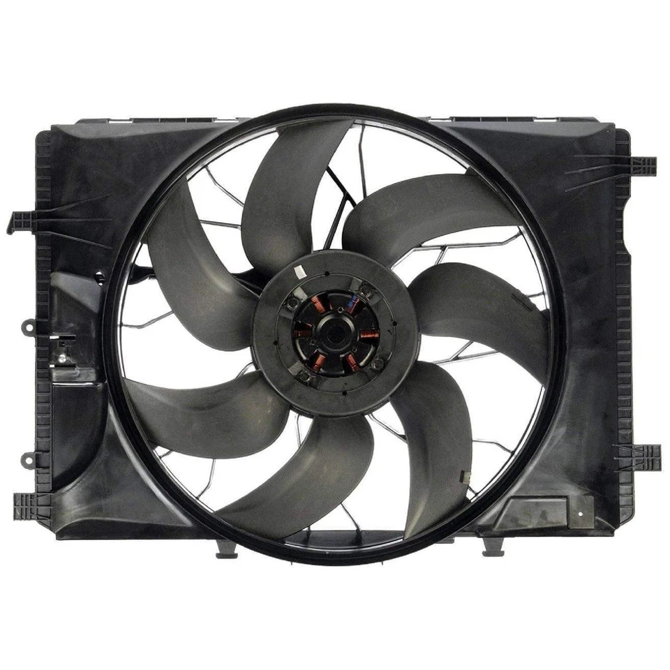 MB3115122 Radiator Brushless Cooling Fan Assembly Fits Mercedes-Benz E350 C300 - Image 3 of 4