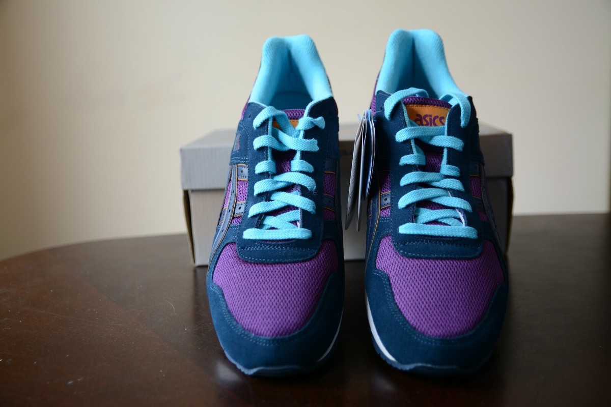 ASICS GT-II Purple Navy Lake Drive Sky Suede Casual Shoes Mens 11.5 H408N‎ New DS 2014 ASICS GT-II Purple/Navy H408N-3350 Size 9 US | eBay main image 2