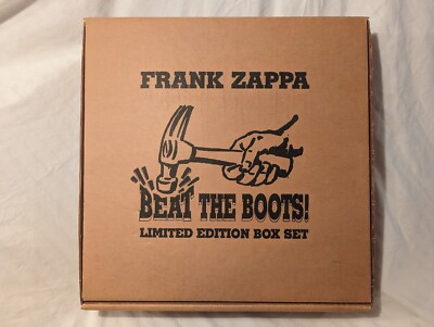 Frank Zappa Beat the Boots, 8 CD Pop-Up Box Set + Beret Rare