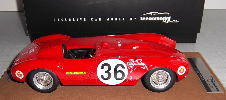Tecnomodel TM18-43C  FANGIO 1:18 1953 LANCIA D24 #36 Carrera Panamericana MIB - Image 4 of 4