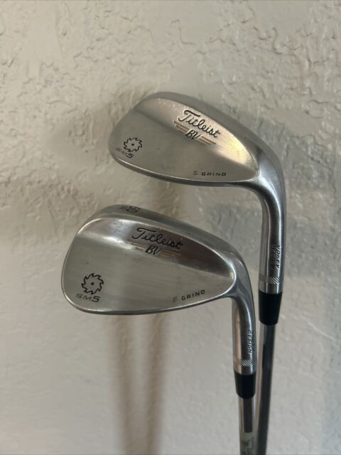 Titleist Vokey SM5 Wedge Set 58° 50° 7 8 Bounce S F Grind RH Tour Chrome Titleist Vokey SM5 Wedge Set 58° 50° 7 8 Bounce S F Grind RH Tour Chrome