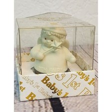 Dept 56 Baby's 1st Tooth Fairy Hinged Box Angel With Star New In Box