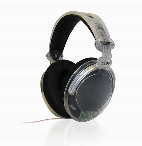 Koss CL-80 Clear Stereo Headphones with 