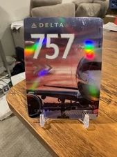 2022 Delta Airline Pilot Trading Card #54 Boeing 757-300 🔥📈
