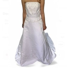 Elegant David s Bridal Strapless Wedding Dress