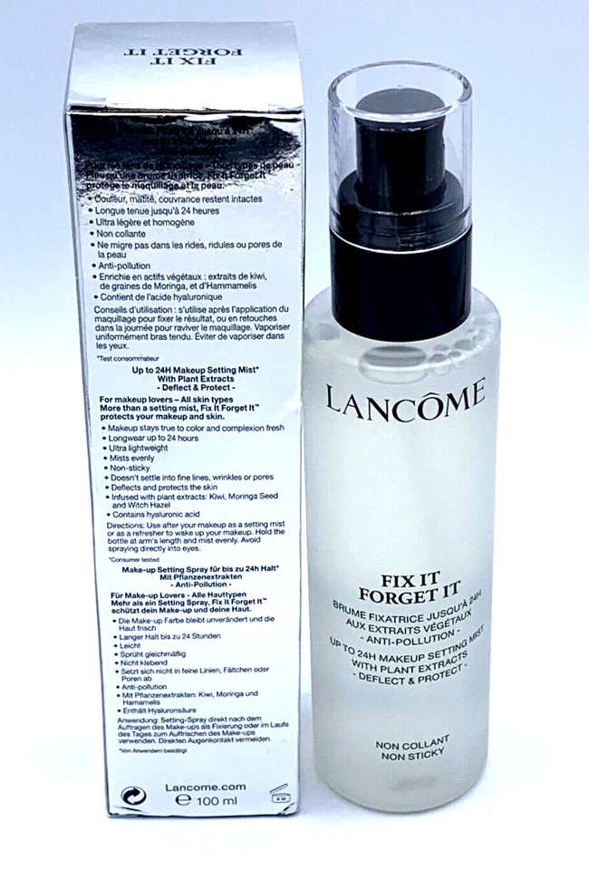 Lancome Fix It Forget It Up To 24H Makeup Setting Mist ~ 3.5 oz / 100 ml - Image 3 of 4