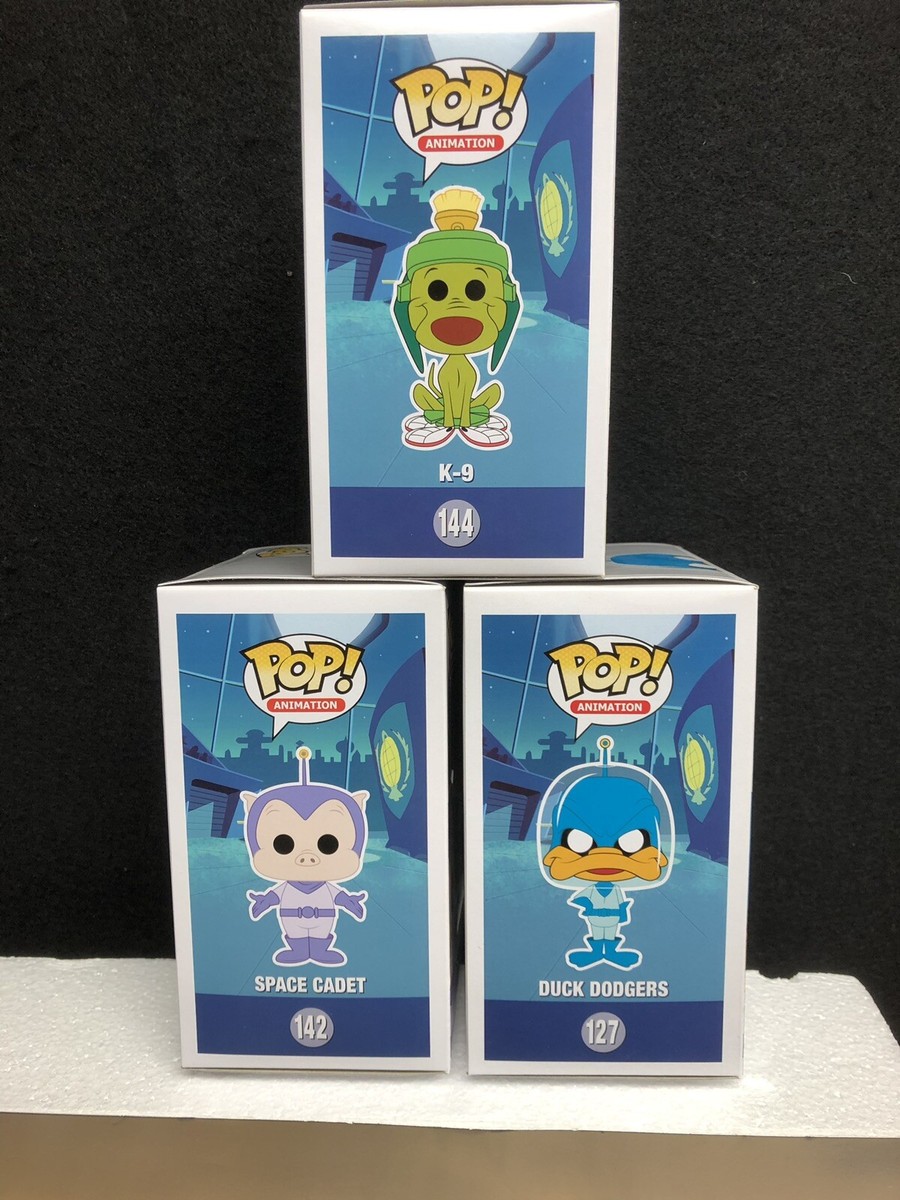 Funko Pop Duck Dodgers Space Cadet K 9 Looney Toons Nib Mint
