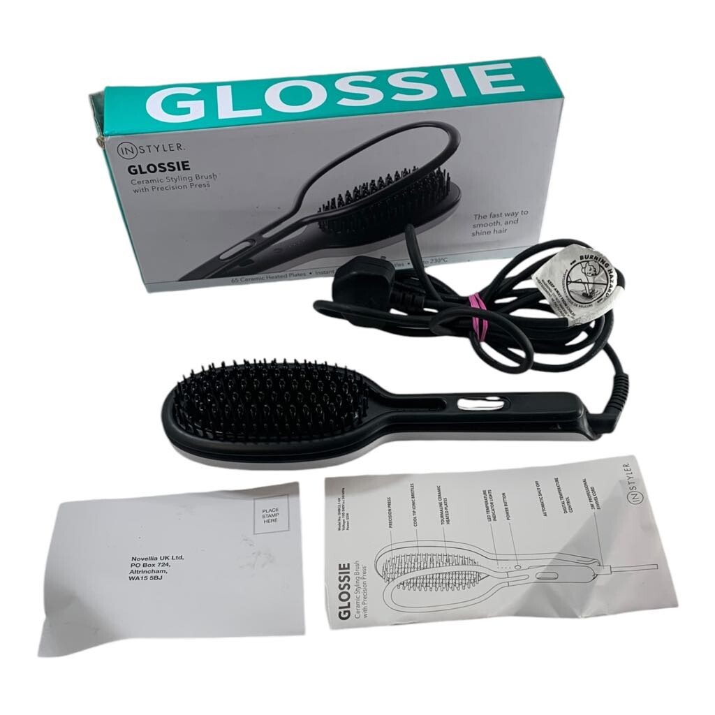 Detangler Brush Glossie Ceramic Styling Brush Detangler Brush