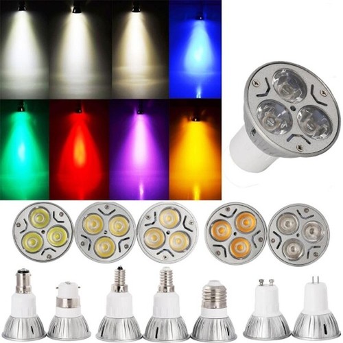 1 PIEZA Ranpo 3W B15 B22 E27 E14 GU10 MR16 GU5.3 Focos Bombilla de Iluminación Lámpara - Imagen 19 de 19