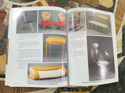 Rago 20th Modern Furniture Deco Design Nakashima Eames Auction Catalog 2003 - 第 3/8 張圖片