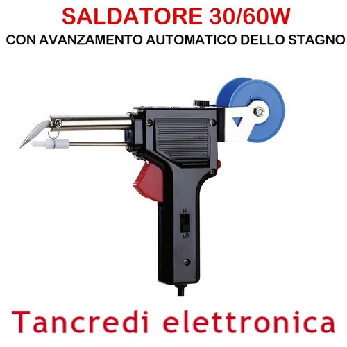 SALDATORE RAPIDO A PISTOLA DOPPIA POTENZA 25-130W, 220Vac - Bandi Srl