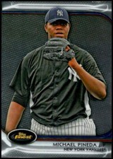 2012 Finest #3 Michael Pineda   New York Yankees  Baseball Card