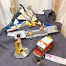 Lot of 3 Lego Sets Jet / Space Shuttle Theme NOT Complete 3366 60079 31066