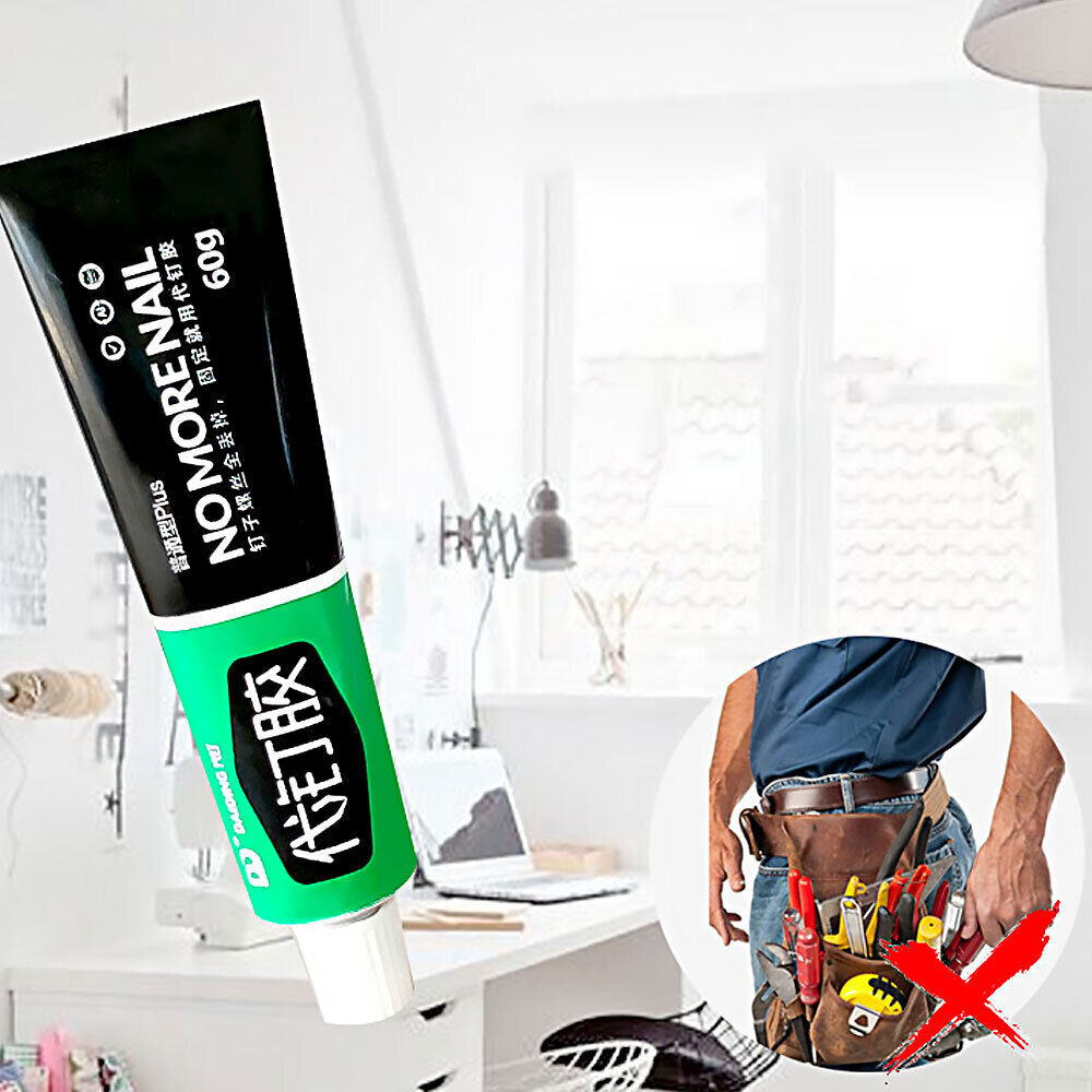 Hard as Nails No More Nails Exterior Adhesive Glue Waterproof Adhesive