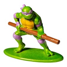 Donatello TMNT Jada Toys Nano Loose Metalfig New 1-1/4" Metal Die-Cast