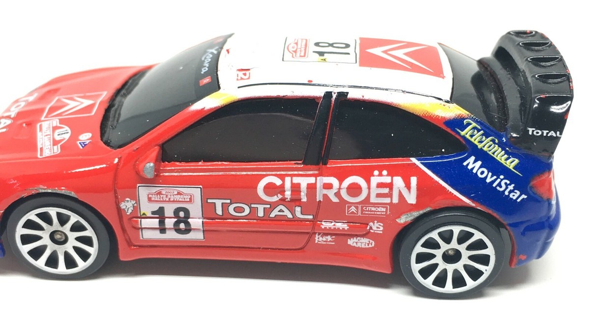 Majorette Citroen XSARA WRC Red no.18 Large Number 1/57 (3