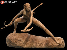 Neytiri Pose 2 Avatar resin scale model kit unpainted 3d print