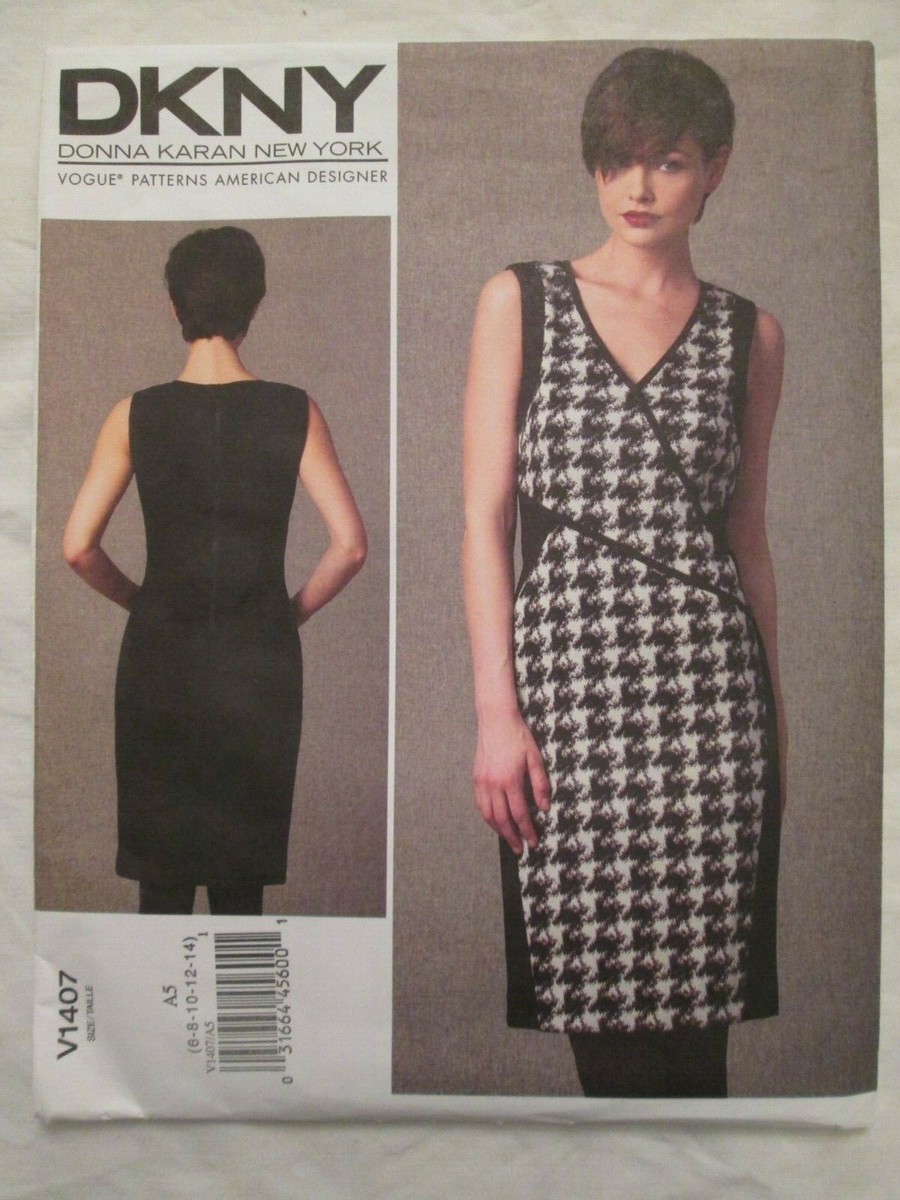 donna's dress designs Donna Dress Pdf Sewing Pattern EU 34-52 UK 6-24 US 2-20| Dress Sewing  Pattern Back Cutout Knit Dress Ankle-length Fitted Dress 154-160 Cm