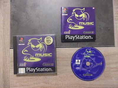 Jeu PlayStation 1 (PS1) MUSIC - Version Complète En Bon état, Boîte Et Notice Incluses