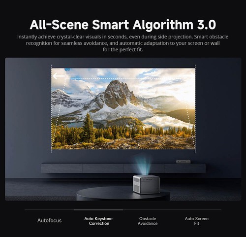 WANBO DaVinci 1 Pro Beamer 600 ANSI Android 11 Automa Smarte Heimkino-Erfahrung - Bild 23 von 23