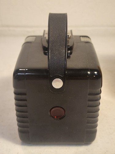 Vintage 1950's Kodak Brownie Hawkeye Camera Flash Model With Box Untested READ - Picture 6 of 10