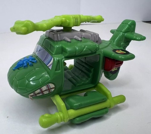 TMNT Mini Mutants Turtle Transport Helicopter Military Ninja Turtle Copter 1994 - Picture 22 of 24