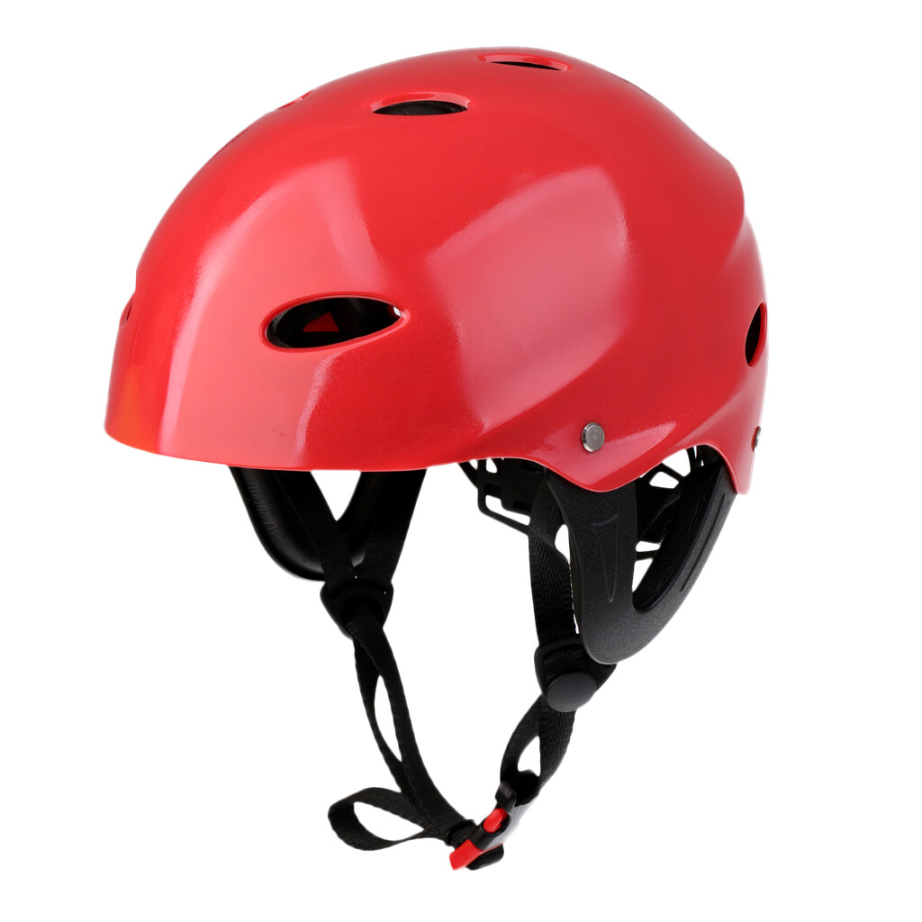 Casco protector ajustable kayak canoa barco wakeboard vela duro