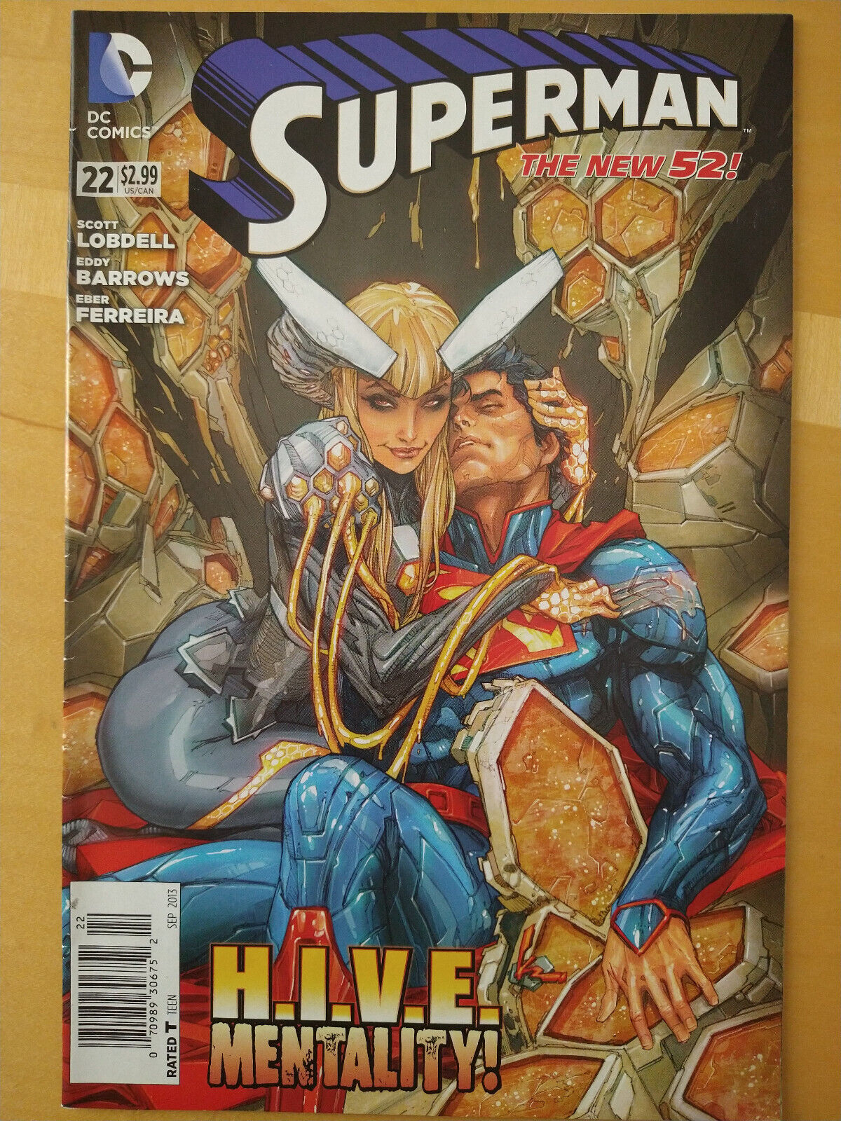 SUPERMAN DC Comics #22 Sept 2013 The New 52 FN/VF