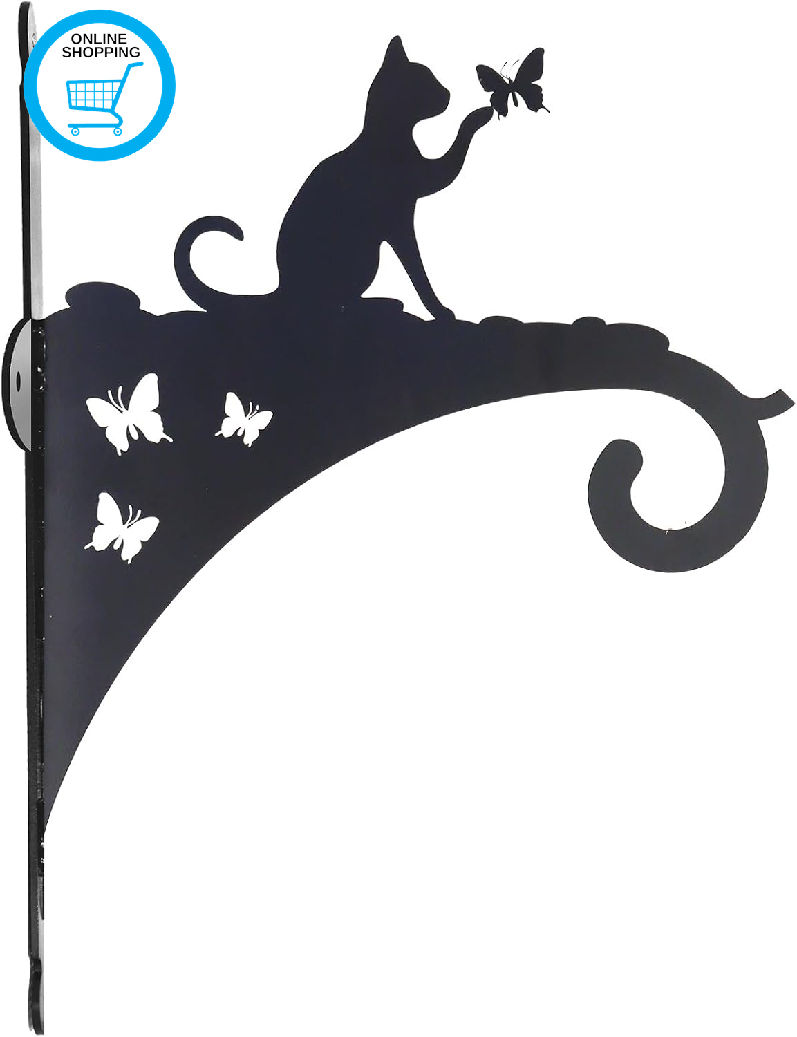 Primus Metal Cat Hanging Basket Bracket