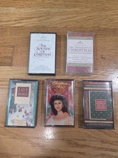 Christmas Cassette Tapes Lot of 5