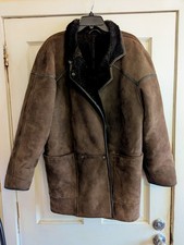 Womans Sheepskin Shearling Overcoat