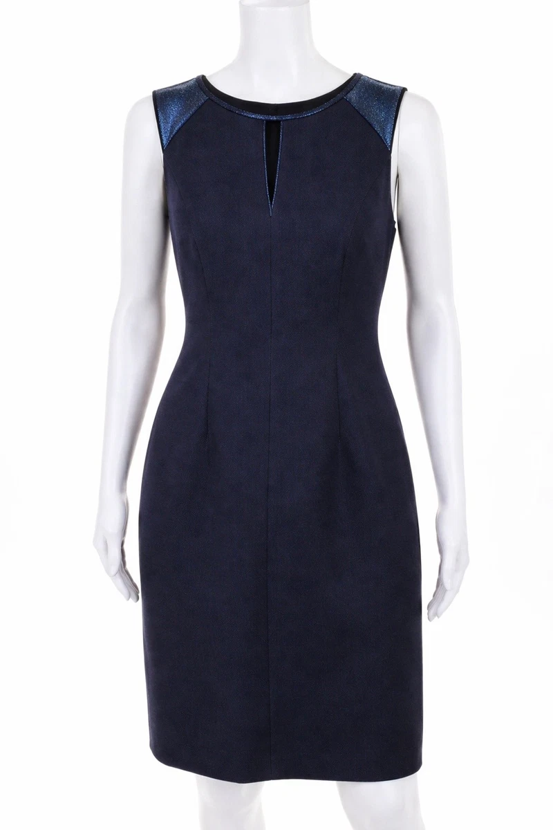 chinese dress ladies Vegan Leather Side Panel Dress – Elie Tahari main image 1