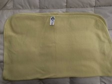 VTG Gerber Thermal Waffle Baby Blanket Yellow Cotton VGC
