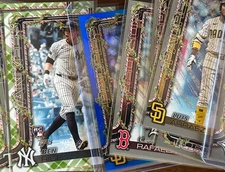 2025 Topps Holiday Green Plaid and Glitter Parallels You Pick Complete Your Set