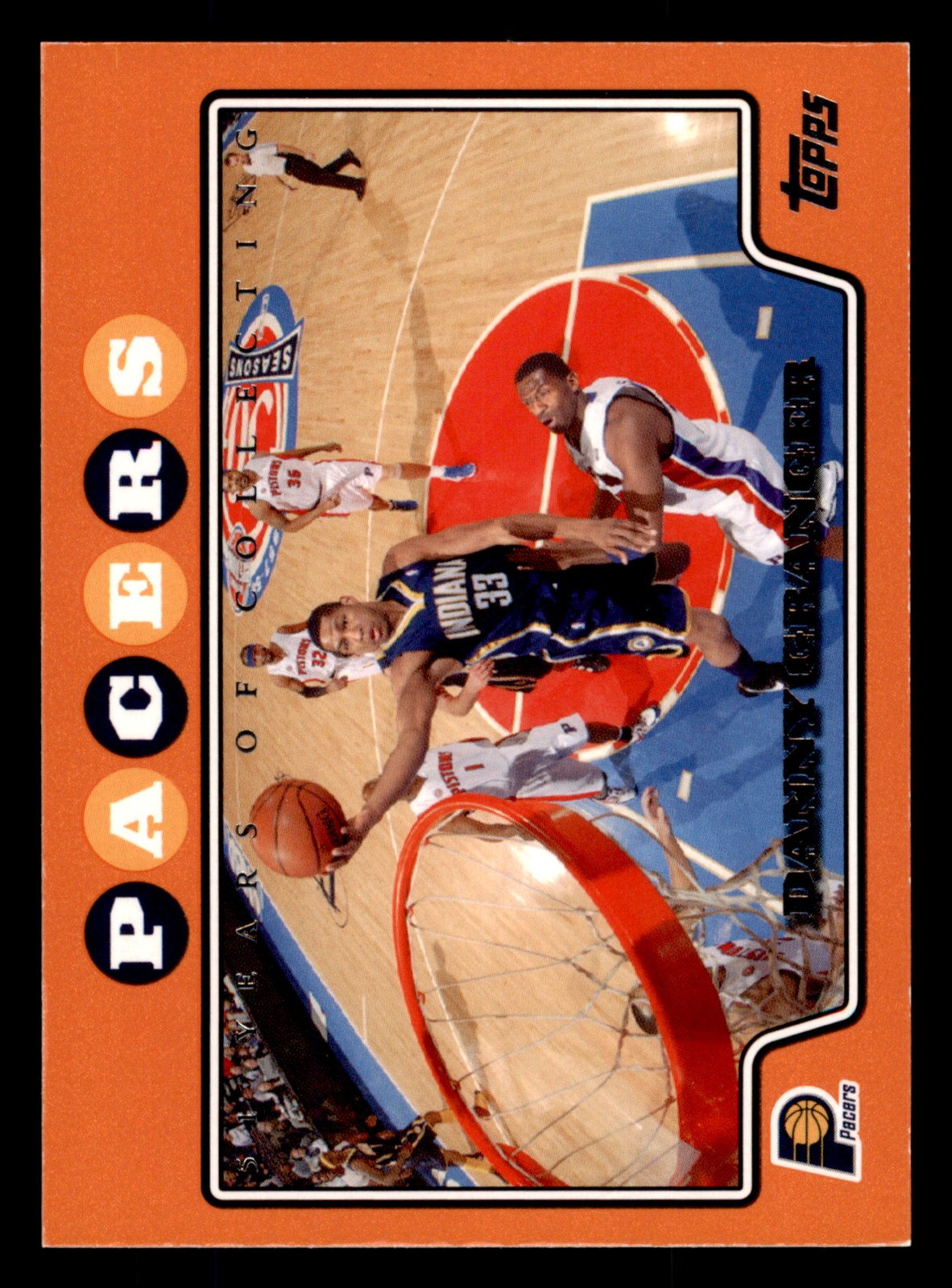 2008-09 Topps #48 Danny Granger Orange #/1199