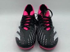 Adidas Predator Accuracy.4 FG Black/White Soccer Cleats Men's Size 5.5 GW4604