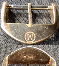 Original Vintage Movado Buckle 18mm Inner Rose Gold Plated L@@K! !