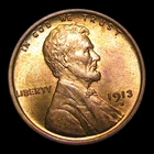1913-D Lincoln Cent Wheat Penny ---- Gem BU Stunning Details ---- #PP628