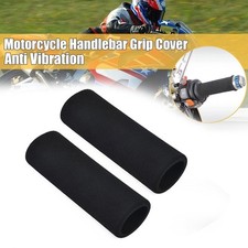 2 Motocicletta da Infilare Schiuma Anti Vibrazione Comfort Manubrio Copri Grip