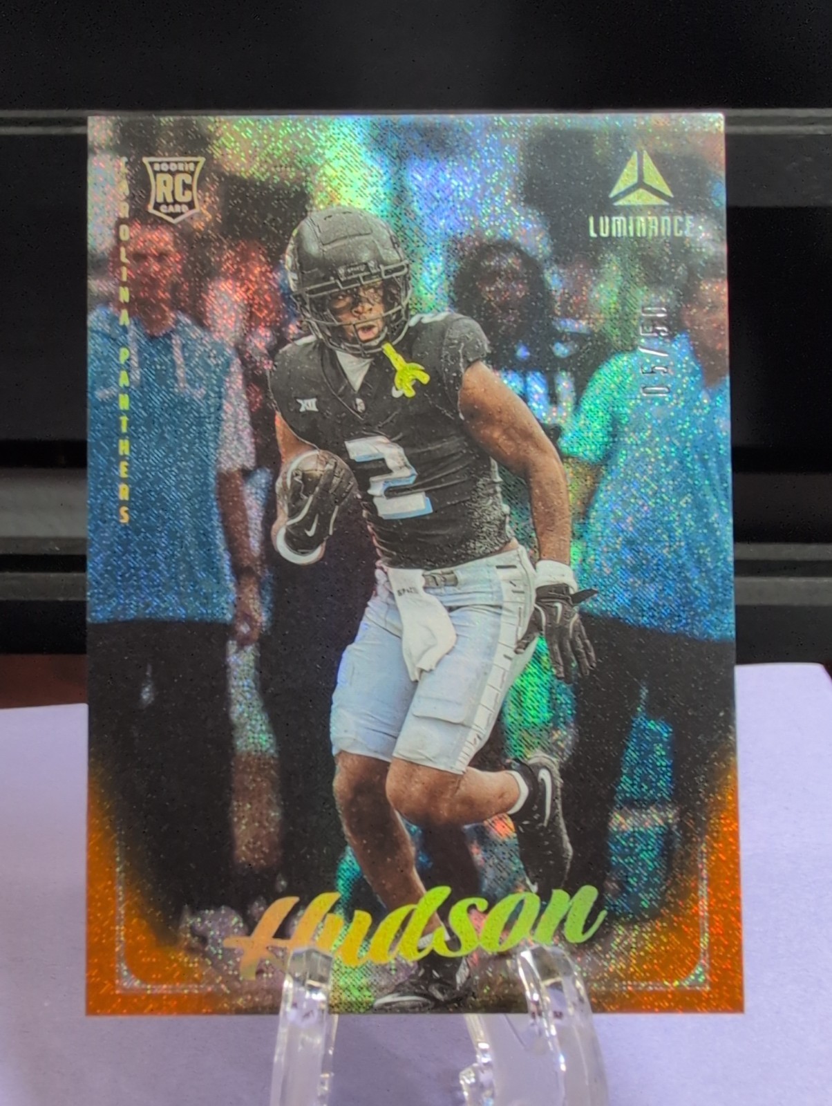 2025 Panini Luminance Kobe Hudson #169 RC Orange Parallel 05/50 PANTHERS⭐🔥