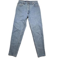 Vintage Levis 550 Jeans Womens 11 Medium Blue Relaxed Tapered Leg Made USA 90s