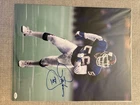 Lawrence Taylor Signed Autographed 16x20 Photo JSA Auth New York Giants #2 Black