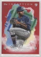 2019 Topps Inception Red 15/75 Touki Toussaint #61 8k4