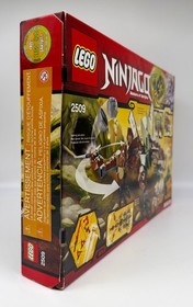LEGO NINJAGO 2509 - Earth Dragon Defense - NIB Seals Intact - Rare - Box Wear