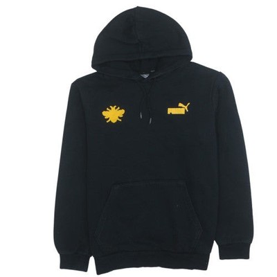 Schwarzer Pullover Hoodie Herren UK Größe M Puma