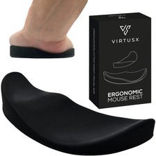 Virtusx Ergonomic Mouse Wrist Rest, Gliding Palm Wrist Support, Sliding Wrist Pa